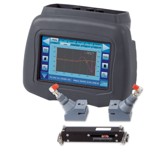 Medidor De Energía Y Flujo Ultrasónico Portátil DXN :: Capacidad Doble: Tiempo De Tránsito Y Doppler 15-3800mm