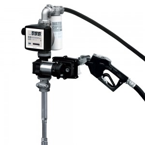Piusi EX50 ATEX Fuel Transfer kit 230V AC : Drum connector, Auto-nozzle + K33 Flow Meter