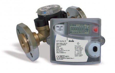 CF ECHO II Ultrasonic Heat Meter Assembly DN15 :: Qp 1.5 (1/2" Reducing connections included)