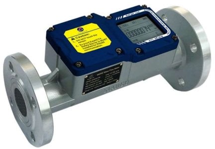 Digital Gas Flow Meter:: DN80,  1 - 160 Nm3/hr 3" Flanged Connections