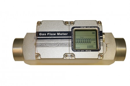 Digital Gas Flow Meter:: DN50,  0.65 - 65 Nm3/hr, 2" BSP Connections