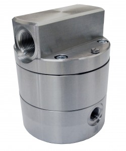 MH006 High Pressure Flow Meter 557 Bar 8000 psi, 1/4" Ports, 0.5 - 100 L/Hr