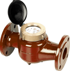 DN50 Multi-Jet Water Meter (Hot) Dry Dial 2" Flanged PN16