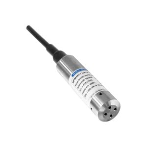 Submersible Level and Temperature Sensor, Vented Cable, 4-20mA, 0-200 mWG (See ranges)