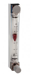 NFX Variable Area meter for water, 0.1-1.2 L/min