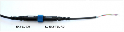 Extension lead to flying lead adapter for telemetry