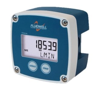 B-Connected Flow rate Indicator / Totalizer with Modbus & pulse and analogue outputs