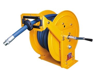 Hand Cranked Hose Reel ~ Manual rewind :: Up to 30m hose