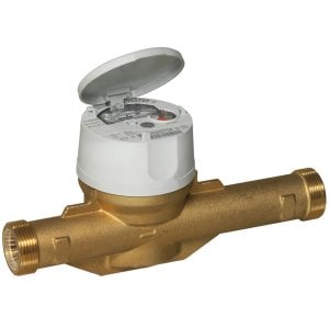 Contador De Agua De Un Solo Chorro DN40 Itron Flostar (frío) Dial Seco :: Incluye Tuercas, Colas Y Arandelas