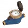 DN20 Arad M-Series Multi-Jet Water Meter (Cold) Dry Dial 3/4" BSP :: Nuts, Tails, washers included