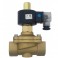 3/8" Brass NO 2-way assisted close solenoid valve
