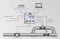 F130-P Batch Controller, Pulse Input 2-Stage Relay Outputs, 115-230V AC