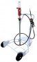 KNCE-200 Mobile Pneumatic Pump Kit for 200 Litre Drum with Hose Reel :: 5:1 Ratio